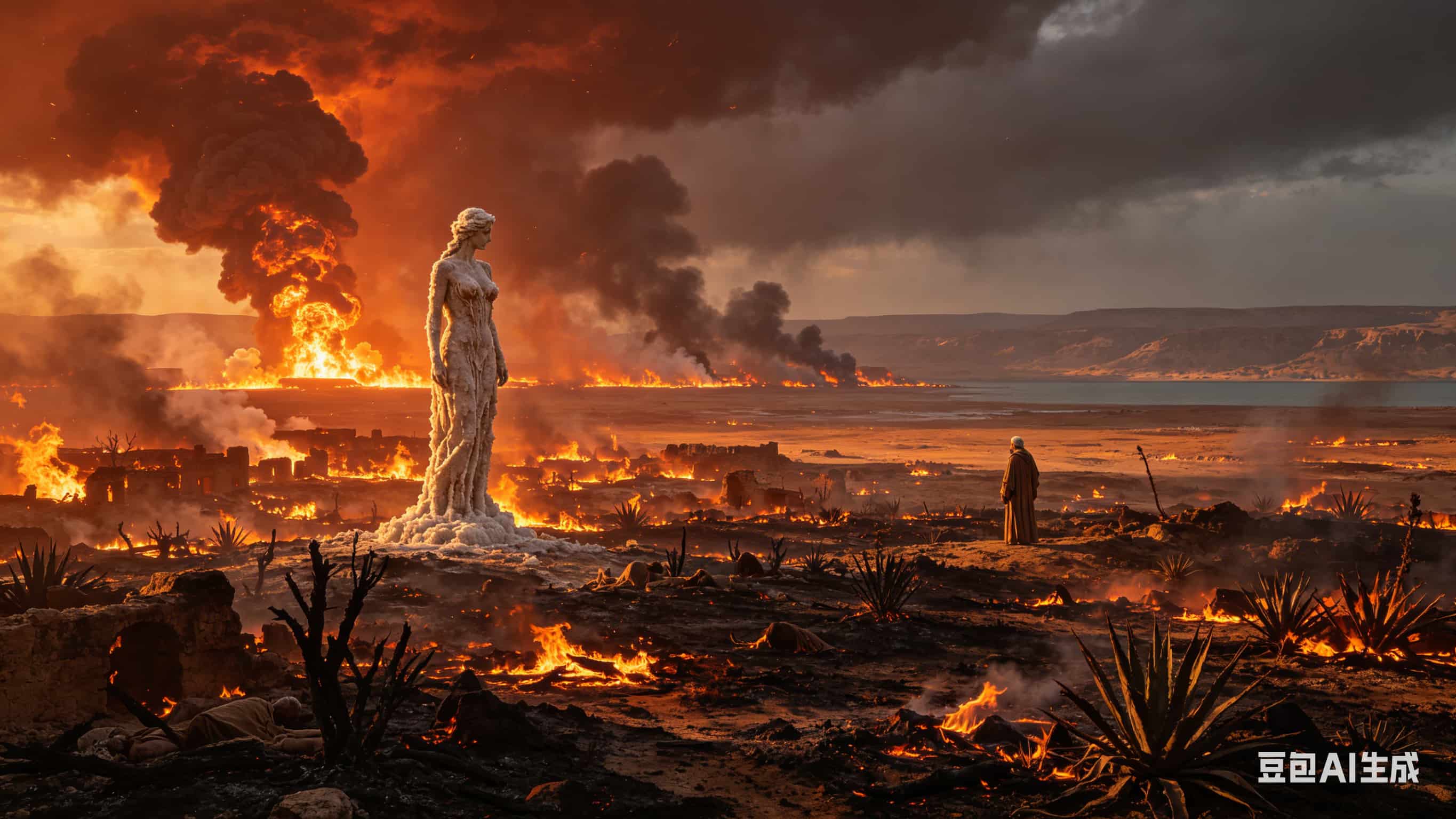 约旦Tall el-Hammam考古遗址显示所多玛和蛾摩拉被极端高温天火摧毁的铁证，与圣经记载高度吻合 ... ...